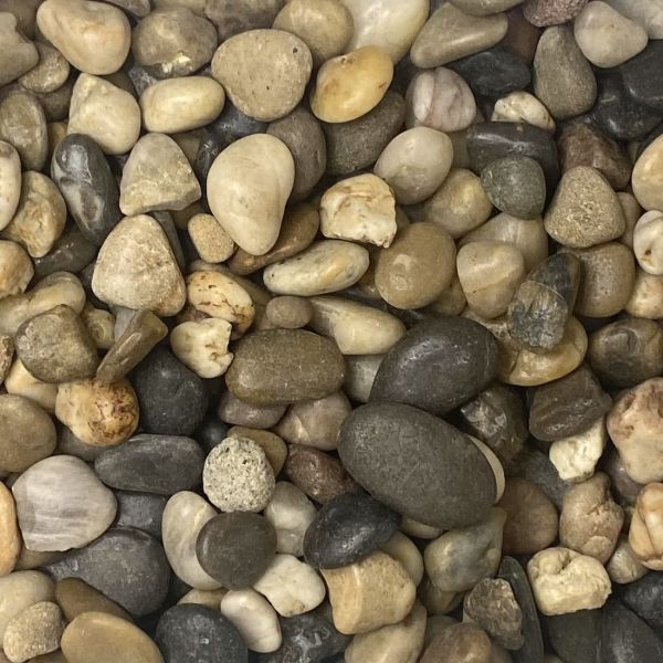 PEBBLE POLISHED MIXED 10mm-20mm 20kg