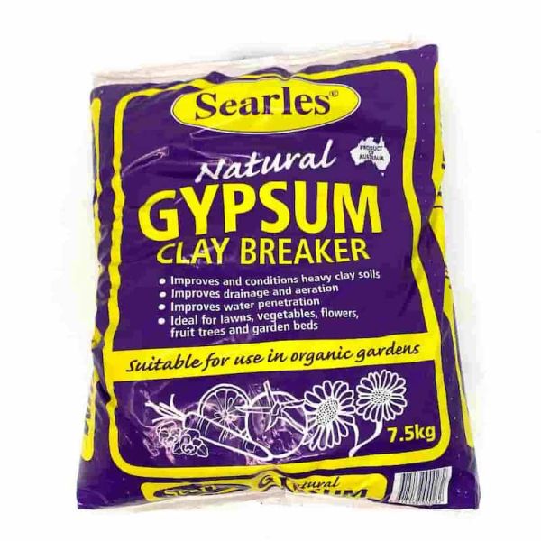 NATURAL GYPSUM CLAY BREAKER 7.5kg SEARLES Steve Jones Landscaping