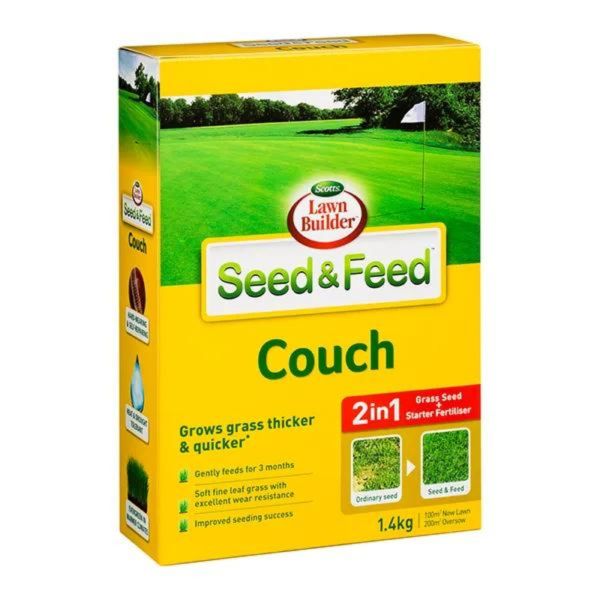 LAWN BUILDER SEED & FEED COUCH 1.4kg