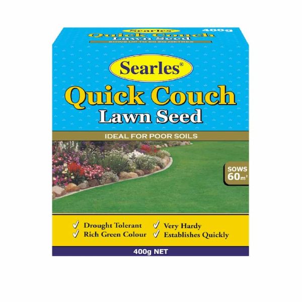 LAWN SEED QUICK COUCH 400g SEARLES