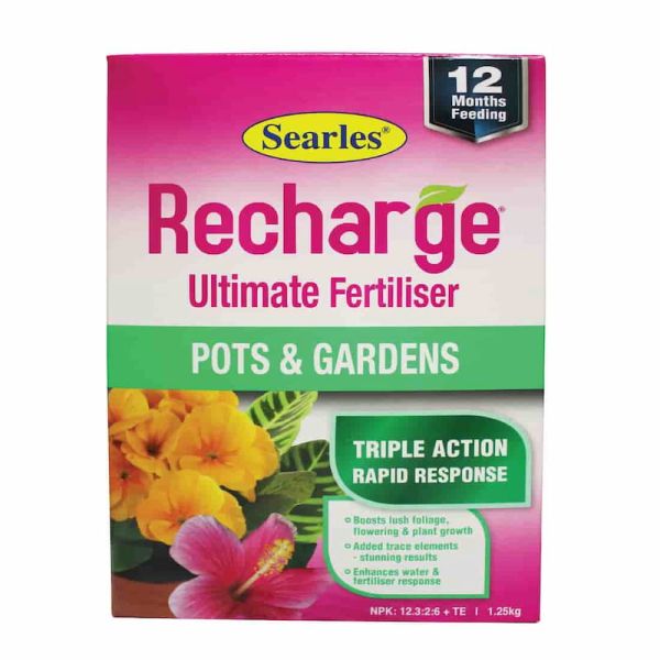 RECHARGE POTS & GARDENS 500g SEARLES
