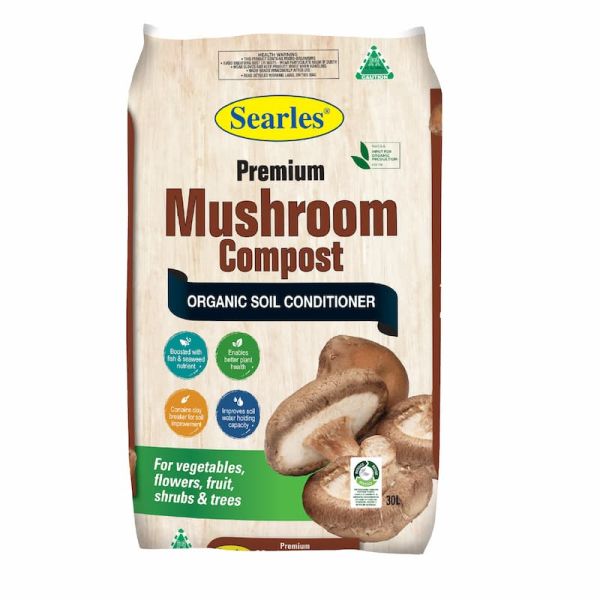 PREMIUM MUSHROOM COMPOST 30L SEARLES