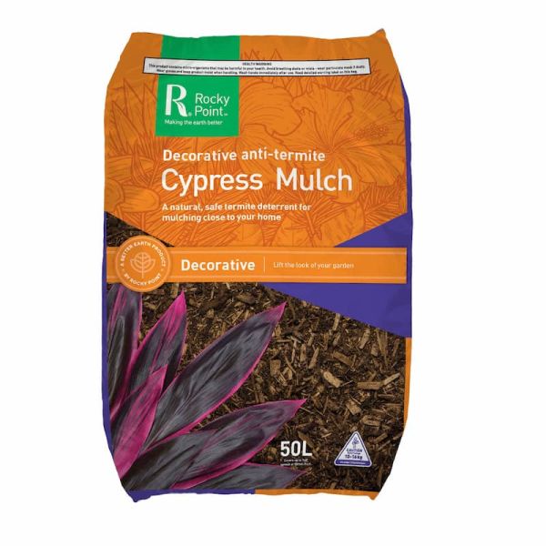 CYPRESS MULCH 50L ROCKY POINT