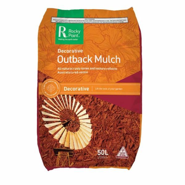 OUTBACK MULCH 50L ROCKY POINT