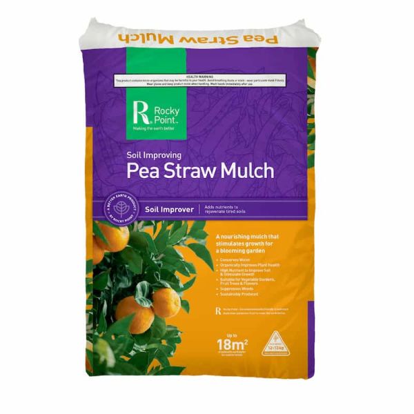 PEA STRAW MULCH  BALE ROCKY POINT