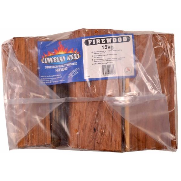FIREWOOD BAG 15kg PLASTIC BAG