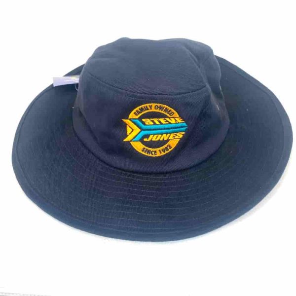 HAT CLOTH SZ59 SJ LOGO BROAD BRIM