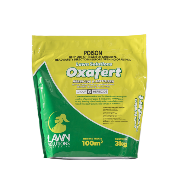 OXAFERT 3KG HERBICIDE & FERTILISER