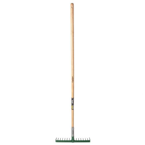 RAKE LANDSCAPE TIMBER HANDLE 16T CYCLONE