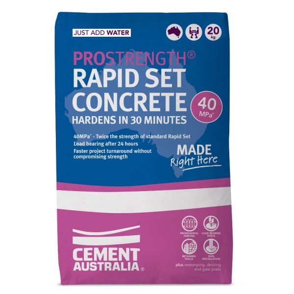 PRO EXTRA STRENGTH RAPID SET CONCRETE 20kg
