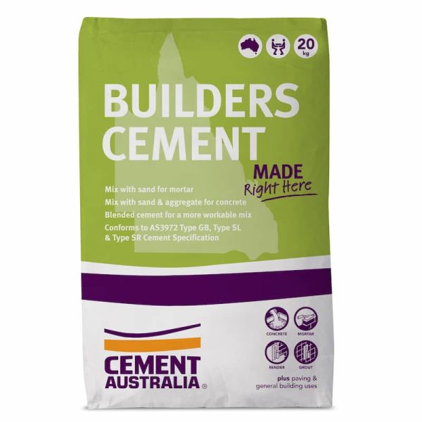 BUILDERS CEMENT 20kg CEMENT AUSTRALIA